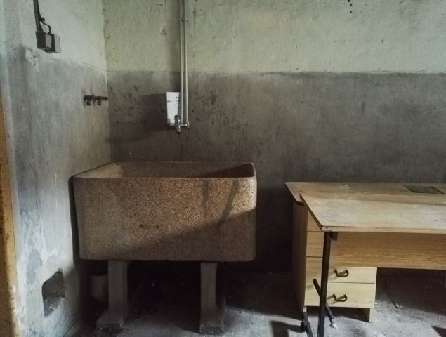 Původní stav s novou vodovodní baterií Původní stav s novou vodovodní baterií